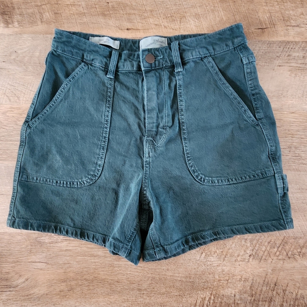 Universal Thread Green Denim Shorts